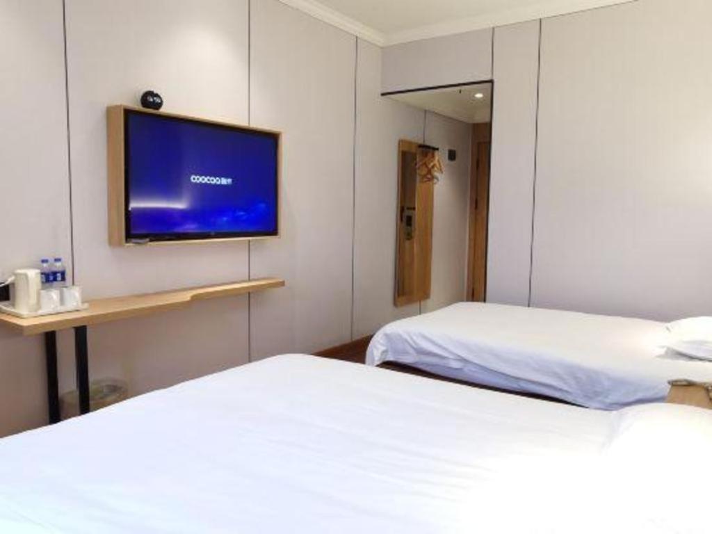 Greentree Inn Shanghai Hongqiao Hub Convention Center Jinghua Road Shell Hotel Eksteriør billede